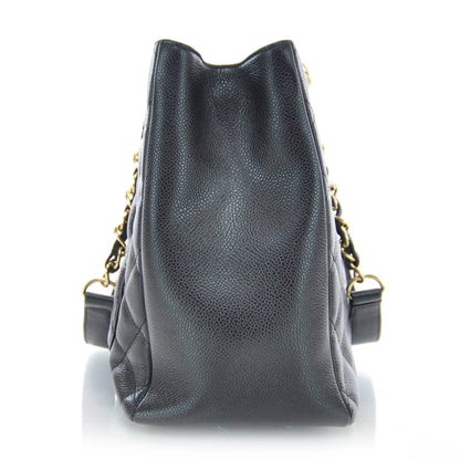 Chanel Caviar Grand Shopping Tote GST Black 4 of 9