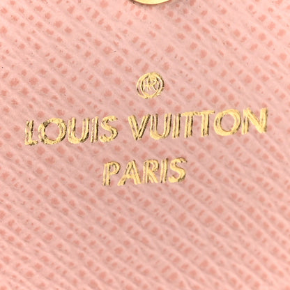 Louis Vuitton Damier Ebene Sarah Wallet NM Rose Ballerine 7 of 10