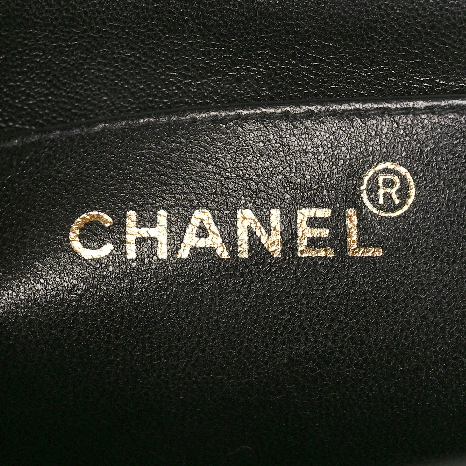 Chanel Caviar Vertical Quilted Jumbo Single Flap Black 5 of 9