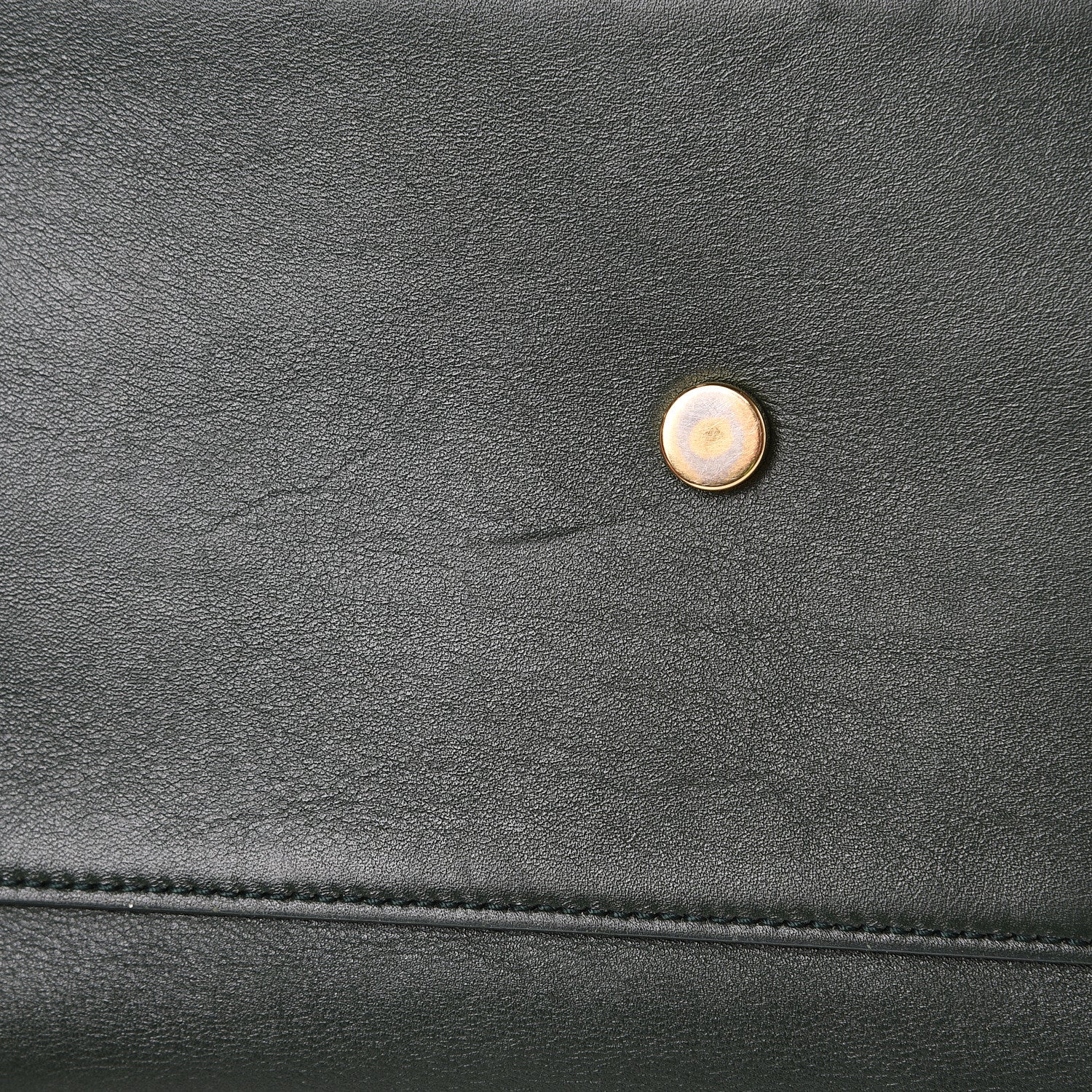 Saint Laurent Calfskin Small Sac De Jour Dark Green 12 of 17