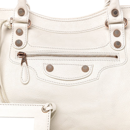 Balenciaga Agneau Giant 12 Rose Gold Hardware City White Light 10 of 10