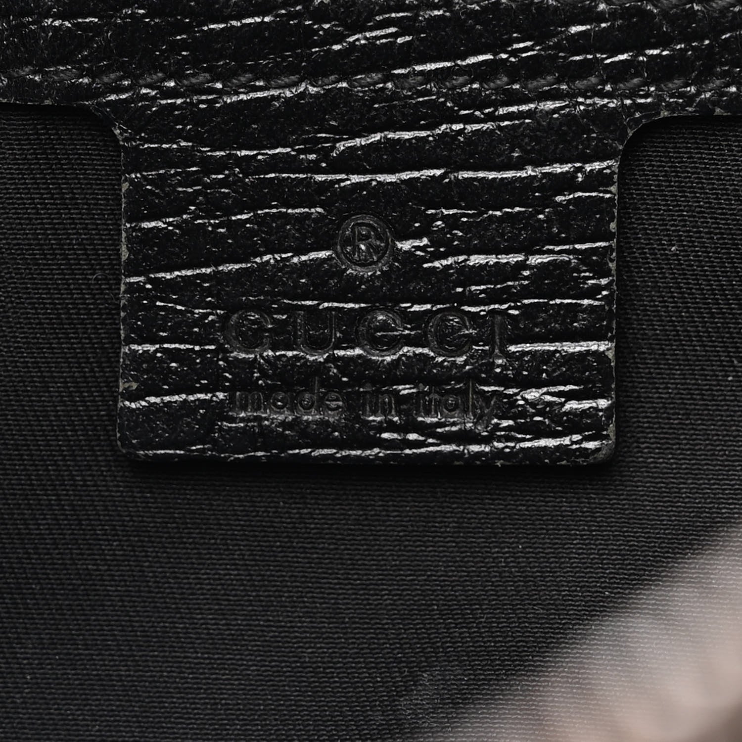 Gucci Monogram Medium Horsebit Chain Hobo Black 6 of 10