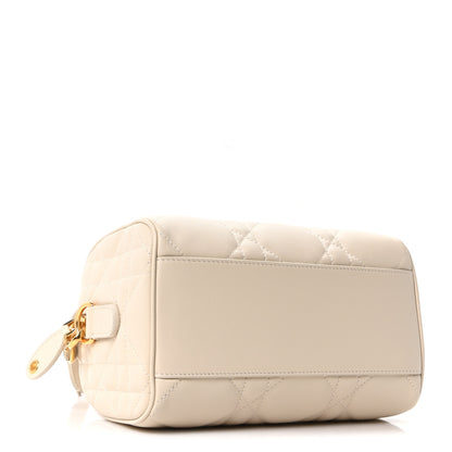 Christian Dior Calfskin Macrocannage Groove 20 Bag Dusty Ivory 3 of 10