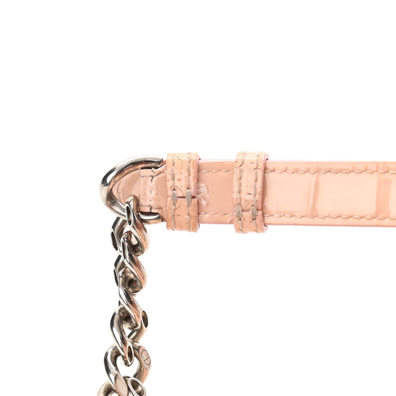 Christian Dior Patent Micro-Cannage Small Diorama Flap Bag Pink 22 of 22