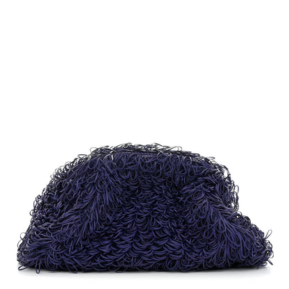 Bottega Veneta Lambskin The Sponge Pouch Clutch Purple 1 of 6