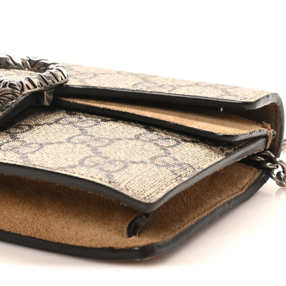 Gucci GG Supreme Monogram Super Mini Dionysus Shoulder Bag Taupe 8 of 10