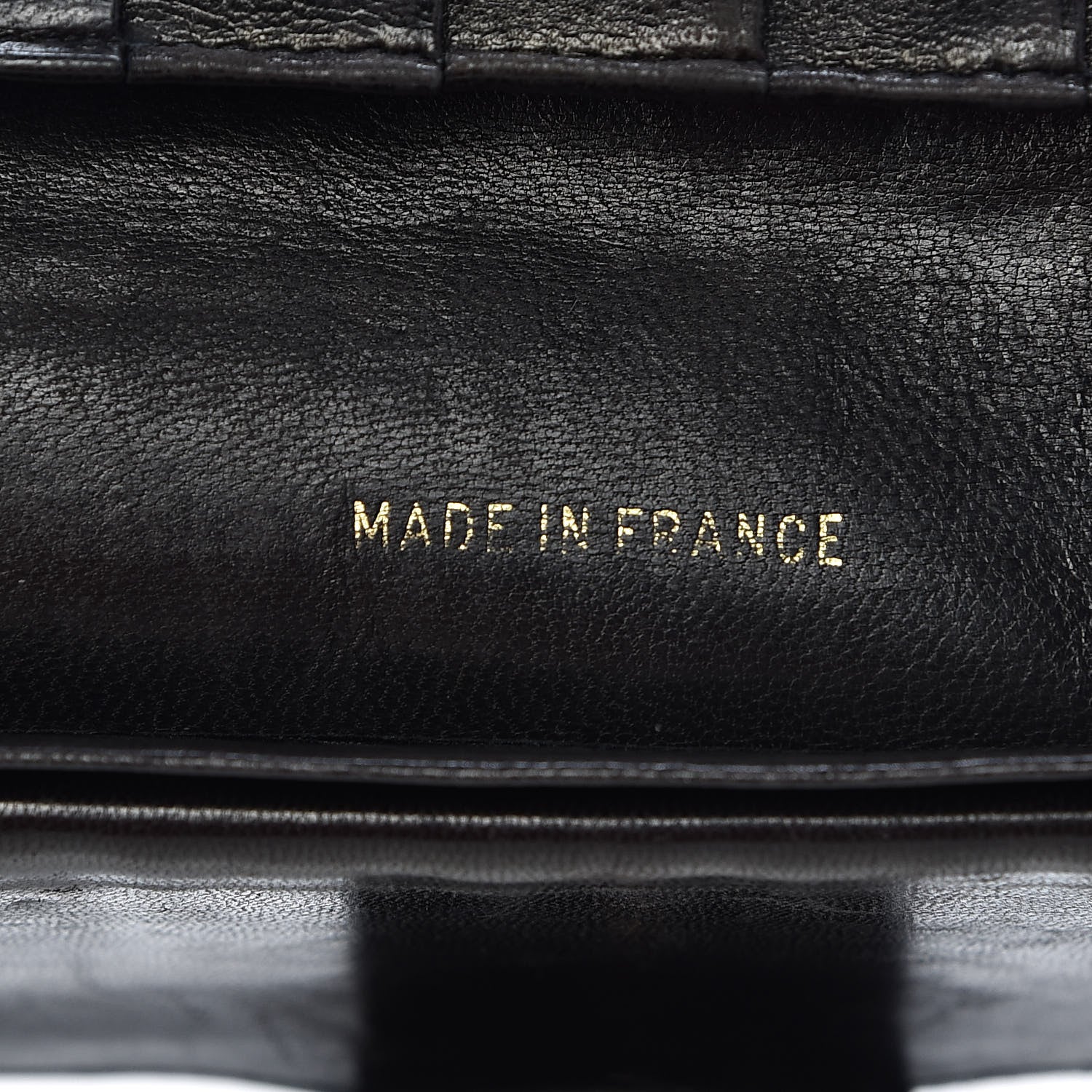 Chanel Lambskin Diamond Stitched French Wallet Black 7 of 19