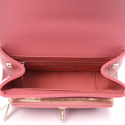 Chanel Caviar Quilted Small Business Affinity Flap Pink 5 of 9