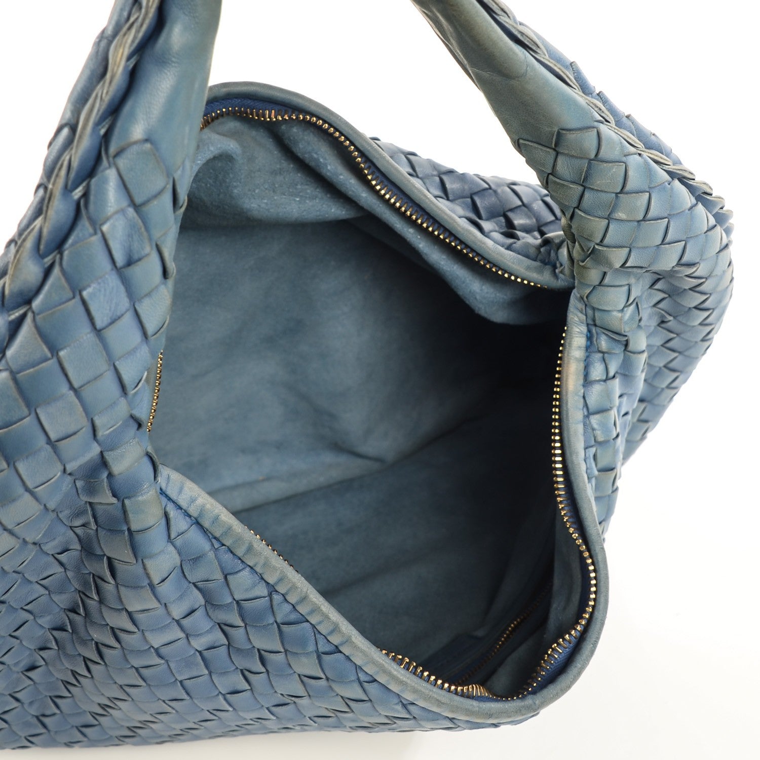 Bottega Veneta Nappa Intrecciato Medium Veneta Hobo Oceano 6 of 10