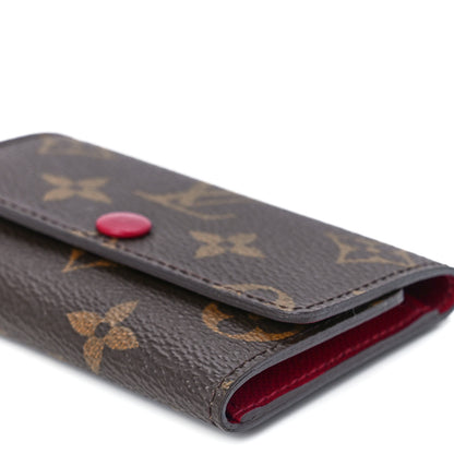 Louis Vuitton Monogram 6 Key Multicles Holder Fuchsia 10 of 11