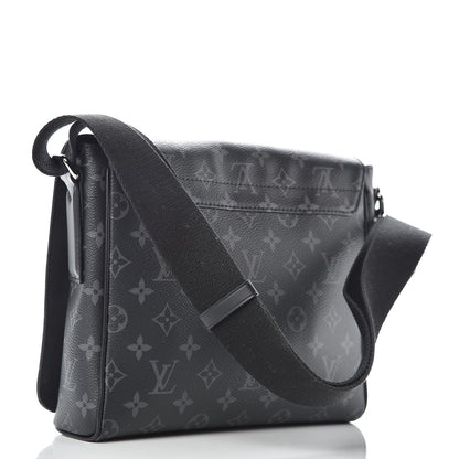 Louis Vuitton Monogram Eclipse District PM Black 3 of 10