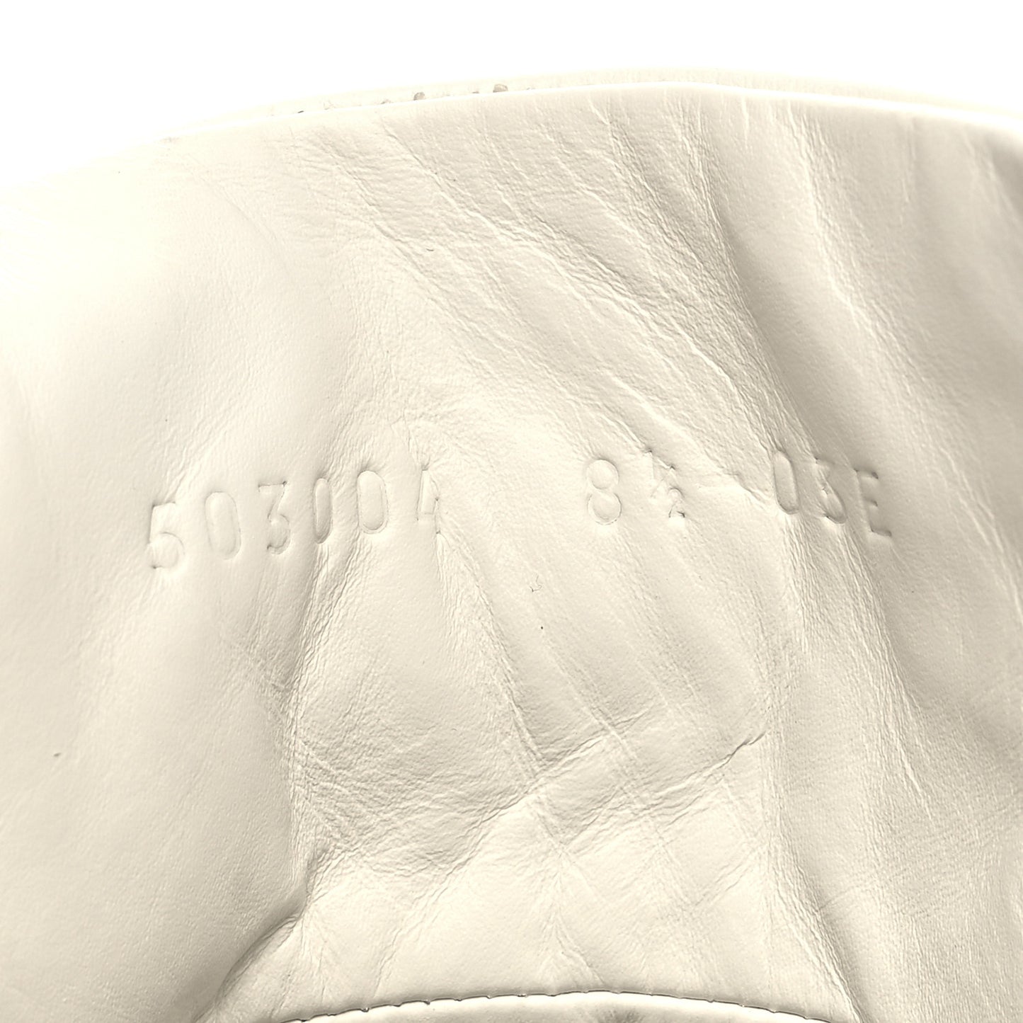 Calfskin Web Wolf Removable Patches Mens Ace High Top Sneakers 8.5 White