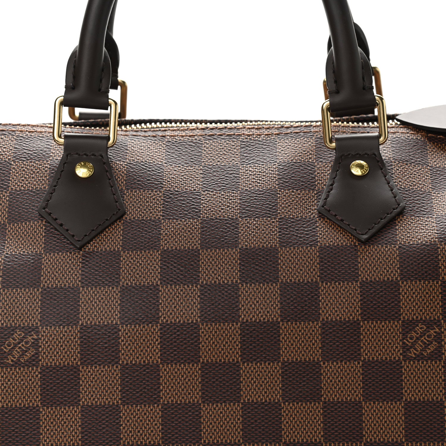 Louis Vuitton Damier Ebene Speedy 35 7 of 9
