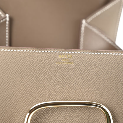 Hermes Epsom Mini Della Cavalleria Etoupe 6 of 11