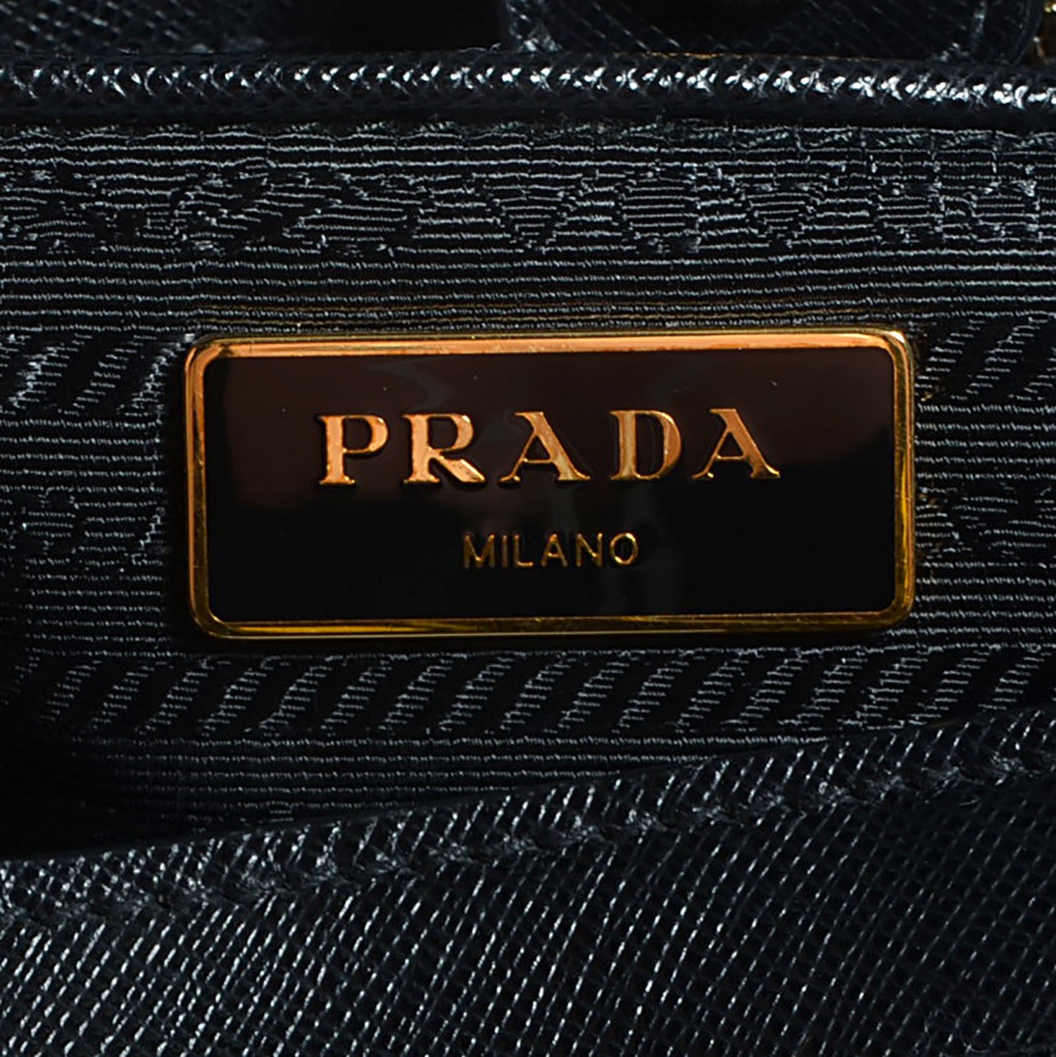 Prada Saffiano Lux Large Tote Nero Black 8 of 9