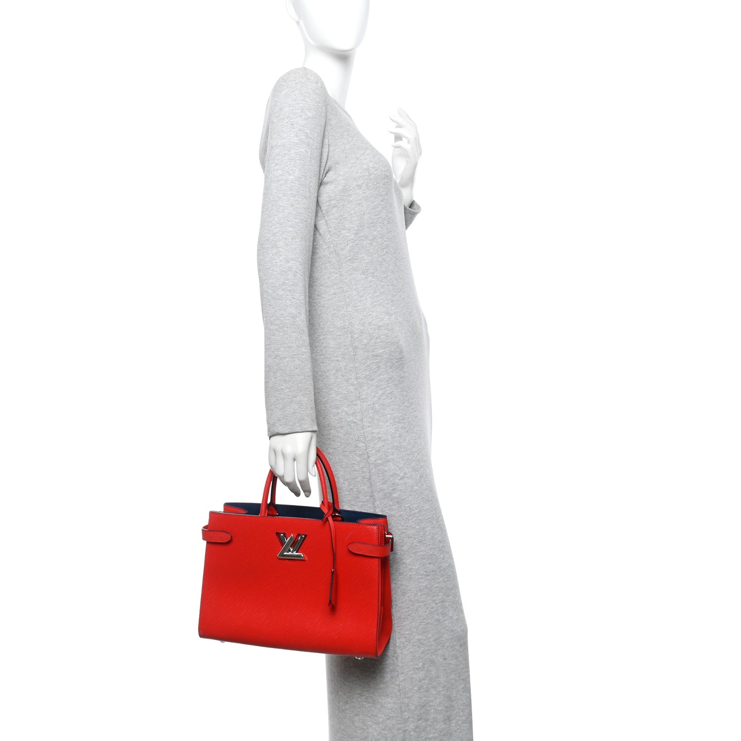 Louis Vuitton Epi Twist Tote Coquelicot 2 of 15