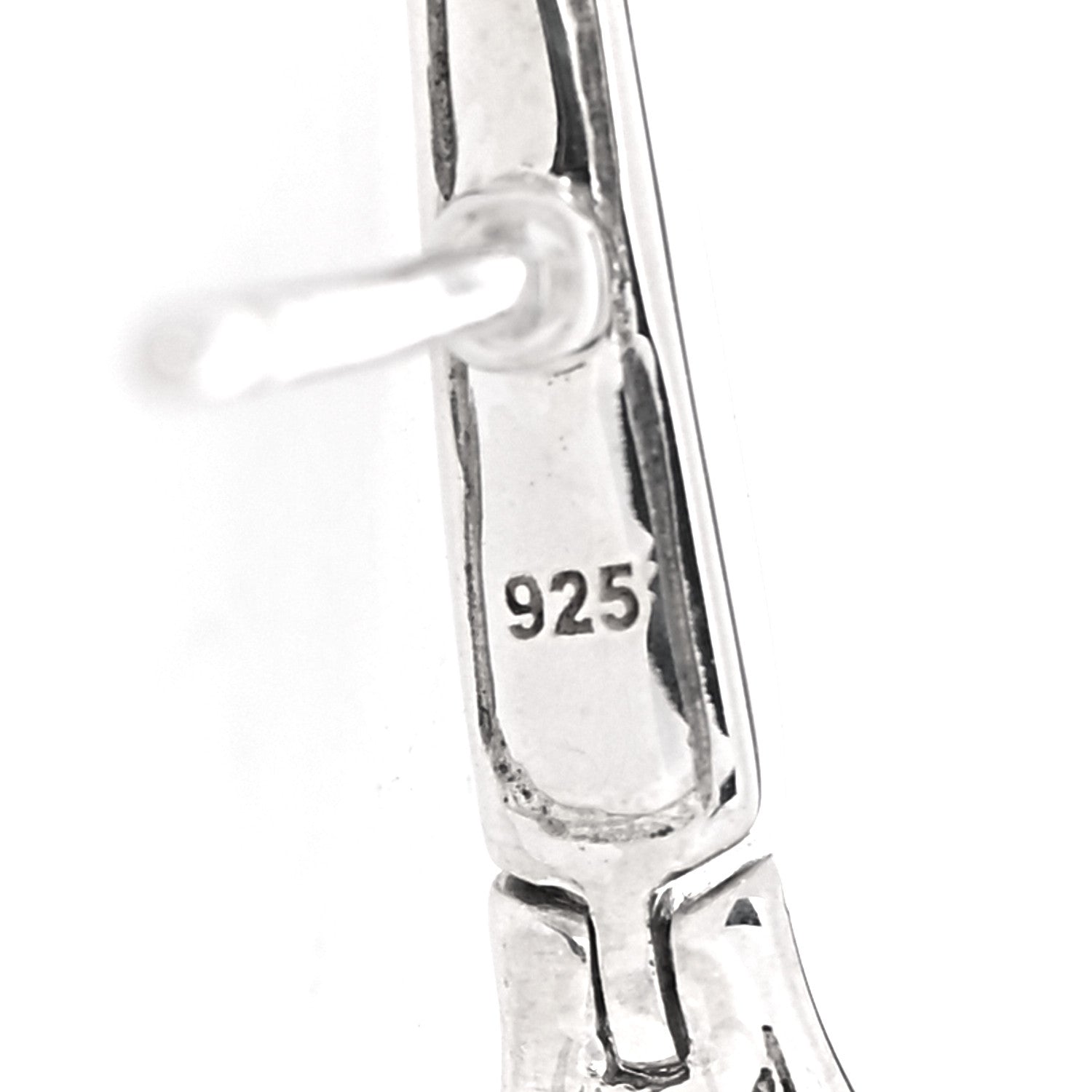 John Hardy Sterling Silver Black Sapphire Classic Chain Drop Earrings 5 of 6