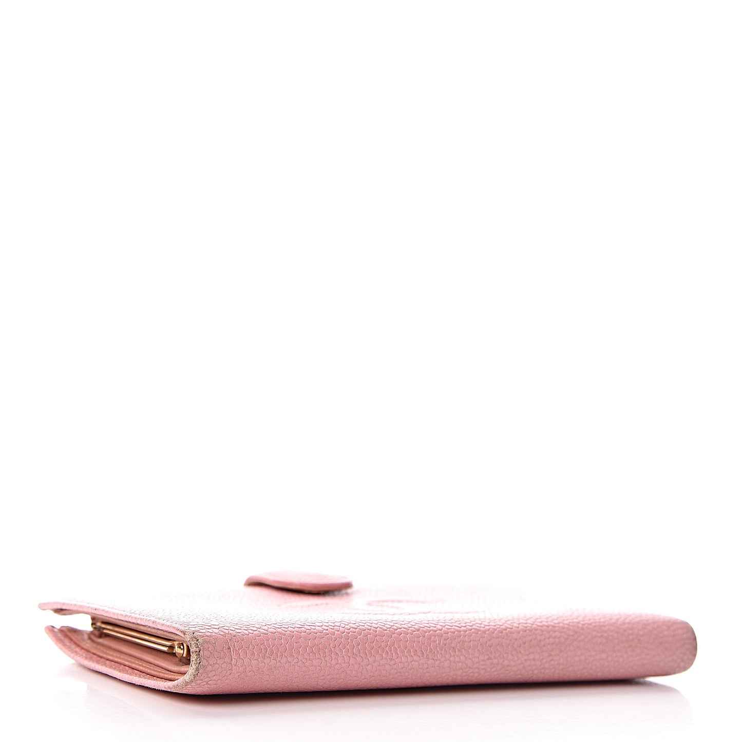 Caviar Timeless CC French Wallet Pink