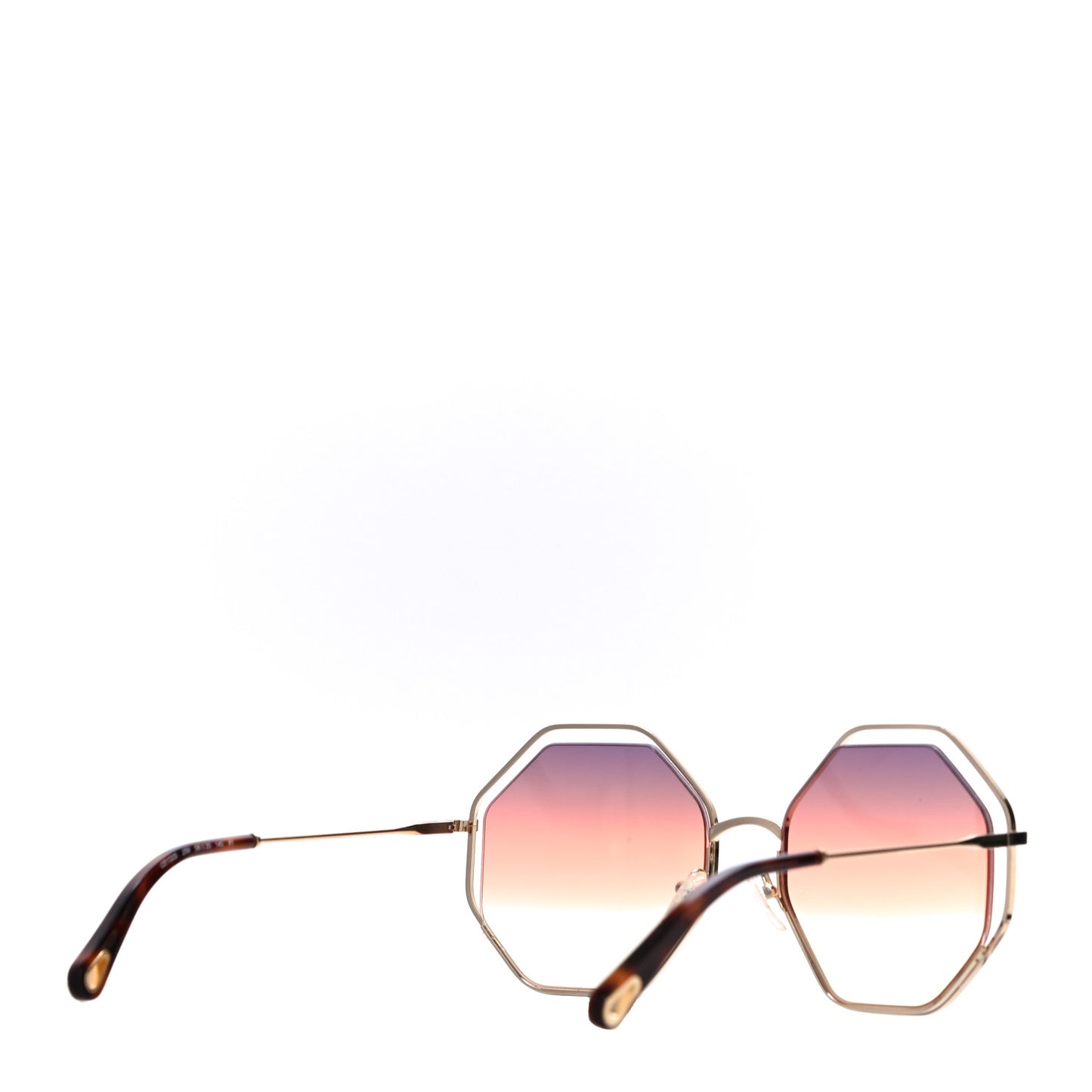 Octagonal Sunglasses CE132S Gold