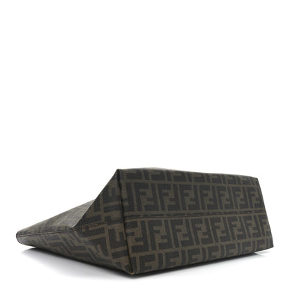 Fendi Zucca Spalmati Small Roll Tote Tobacco Viola 4 of 10