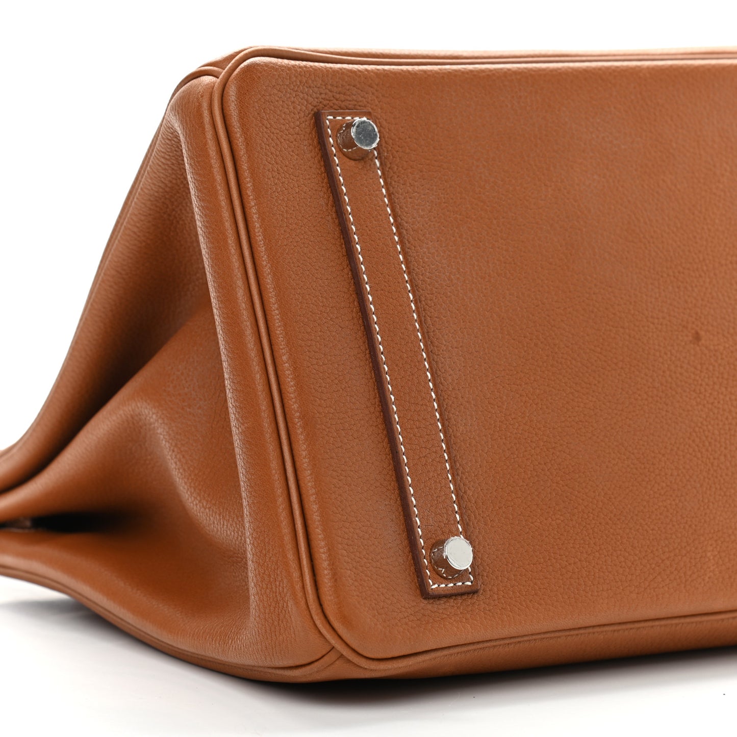 Natural Barenia Faubourg Birkin 35 Fauve