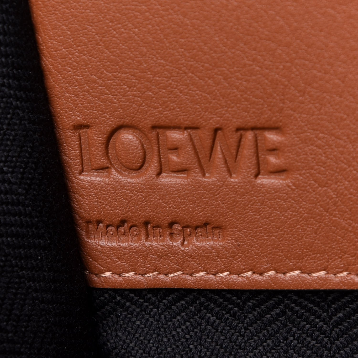 Loewe Calfskin Small Hammock Shoulder Bag Tan 6 of 12