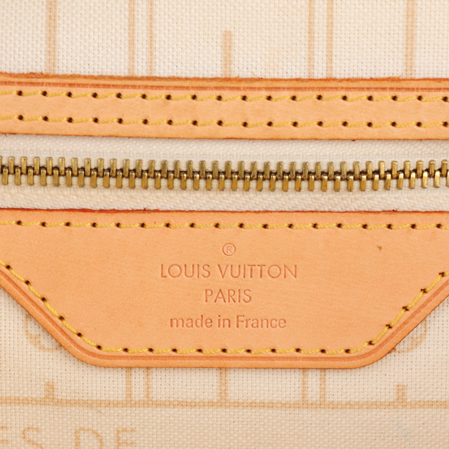 Louis Vuitton Damier Azur Neverfull PM 6 of 10