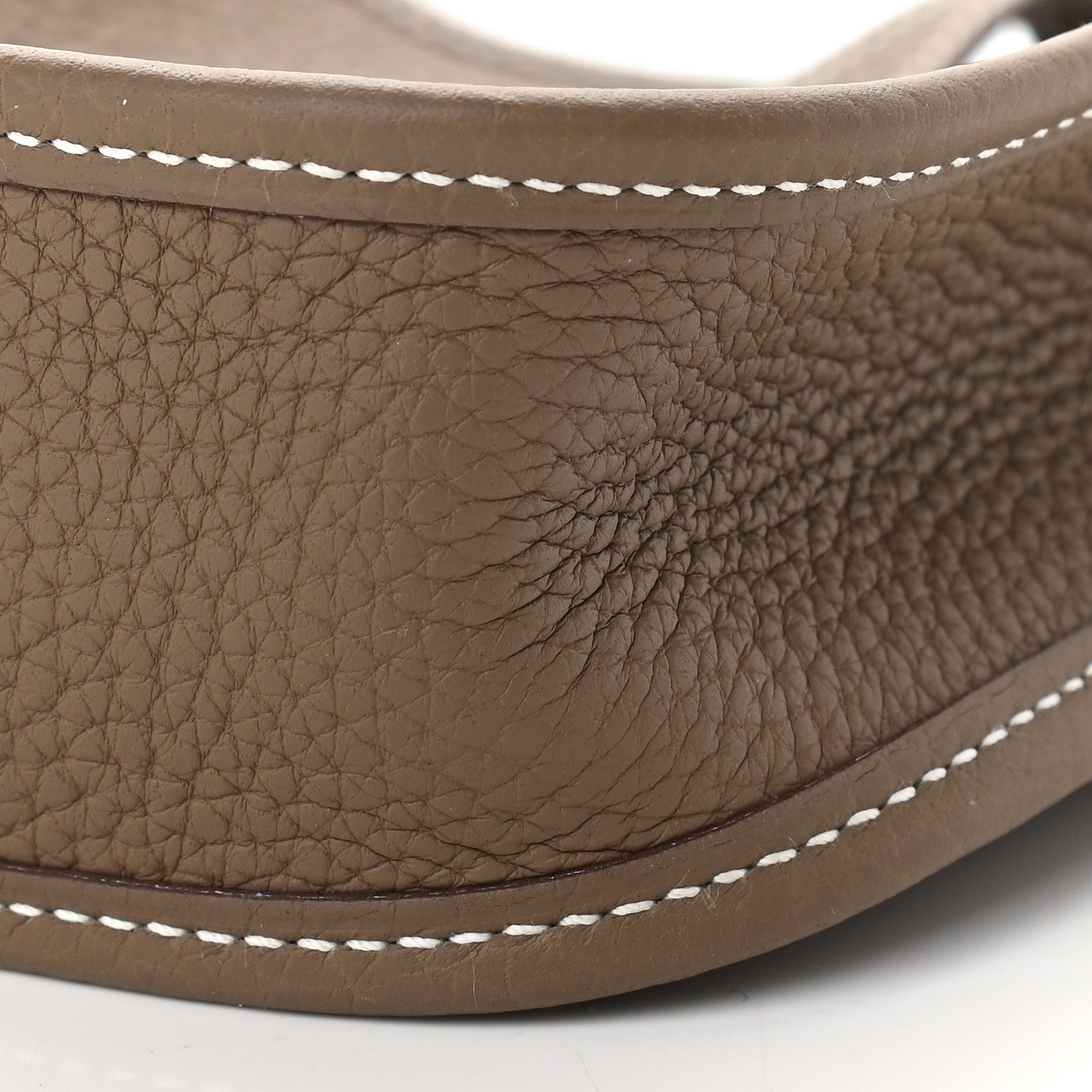 Hermes Taurillon Clemence Amazone Evelyne TPM Etoupe Bleu Indigo 9 of 9