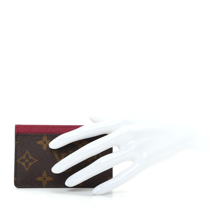 Louis Vuitton Monogram Card Holder Fuchsia 2 of 7
