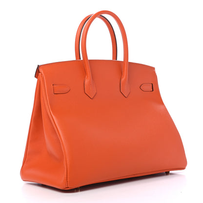 Hermes Epsom Birkin 35 Feu 3 of 10