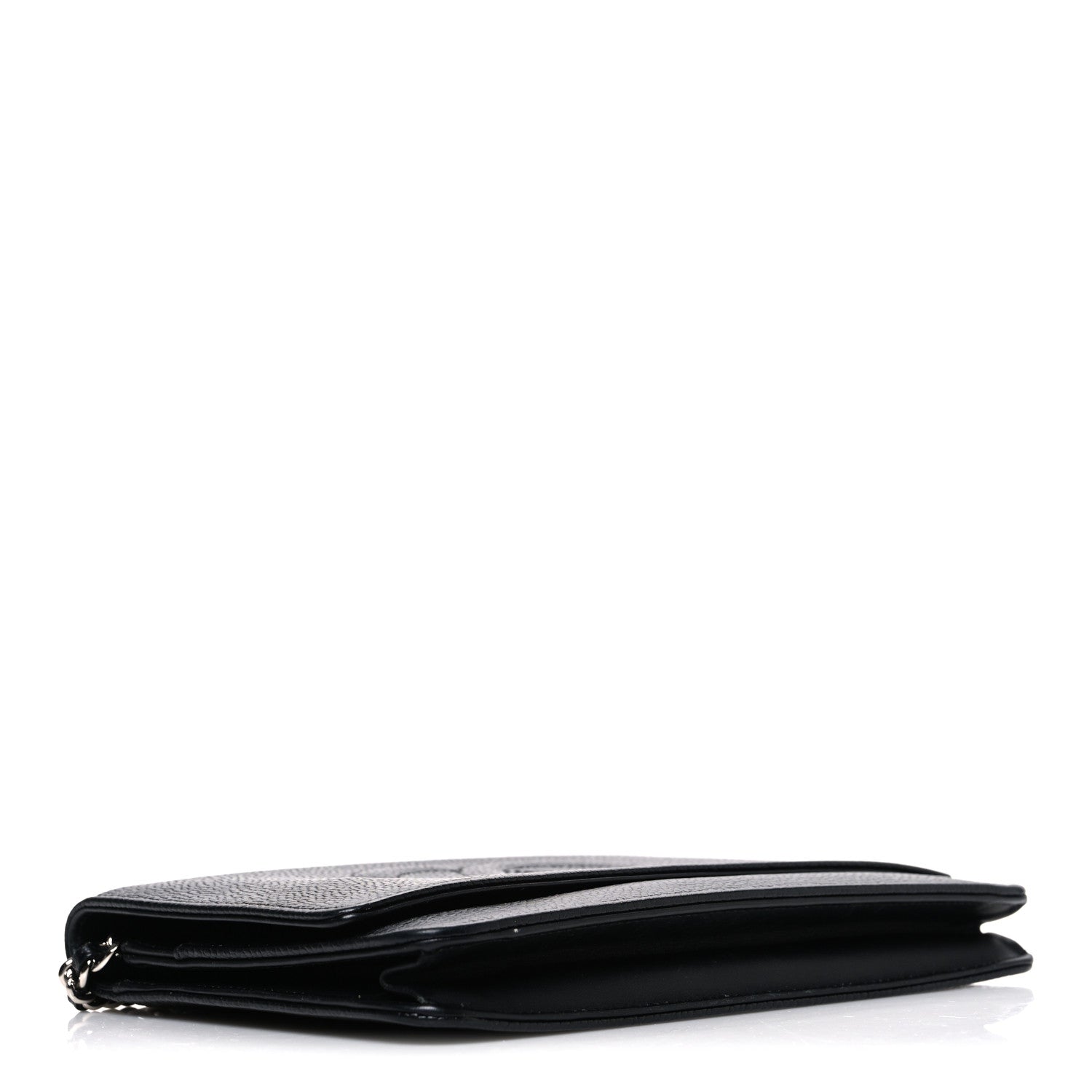Chanel Caviar Timeless CC Wallet On Chain WOC Black 4 of 11