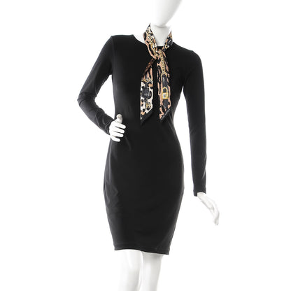 Louis Vuitton Silk Monogram Leorgam BB Bandeau Brown 2 of 5