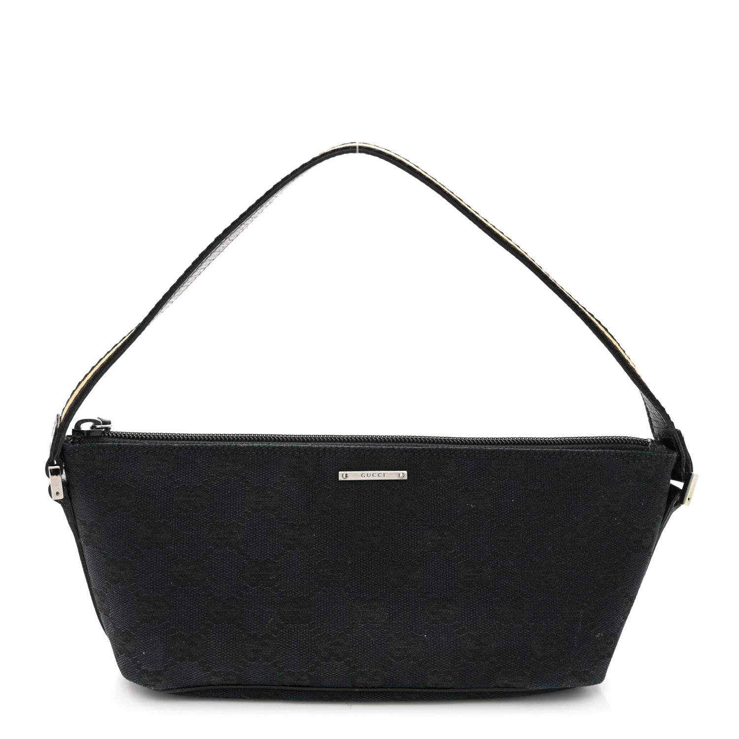 Gucci Monogram Boat Pochette Black 1 of 15