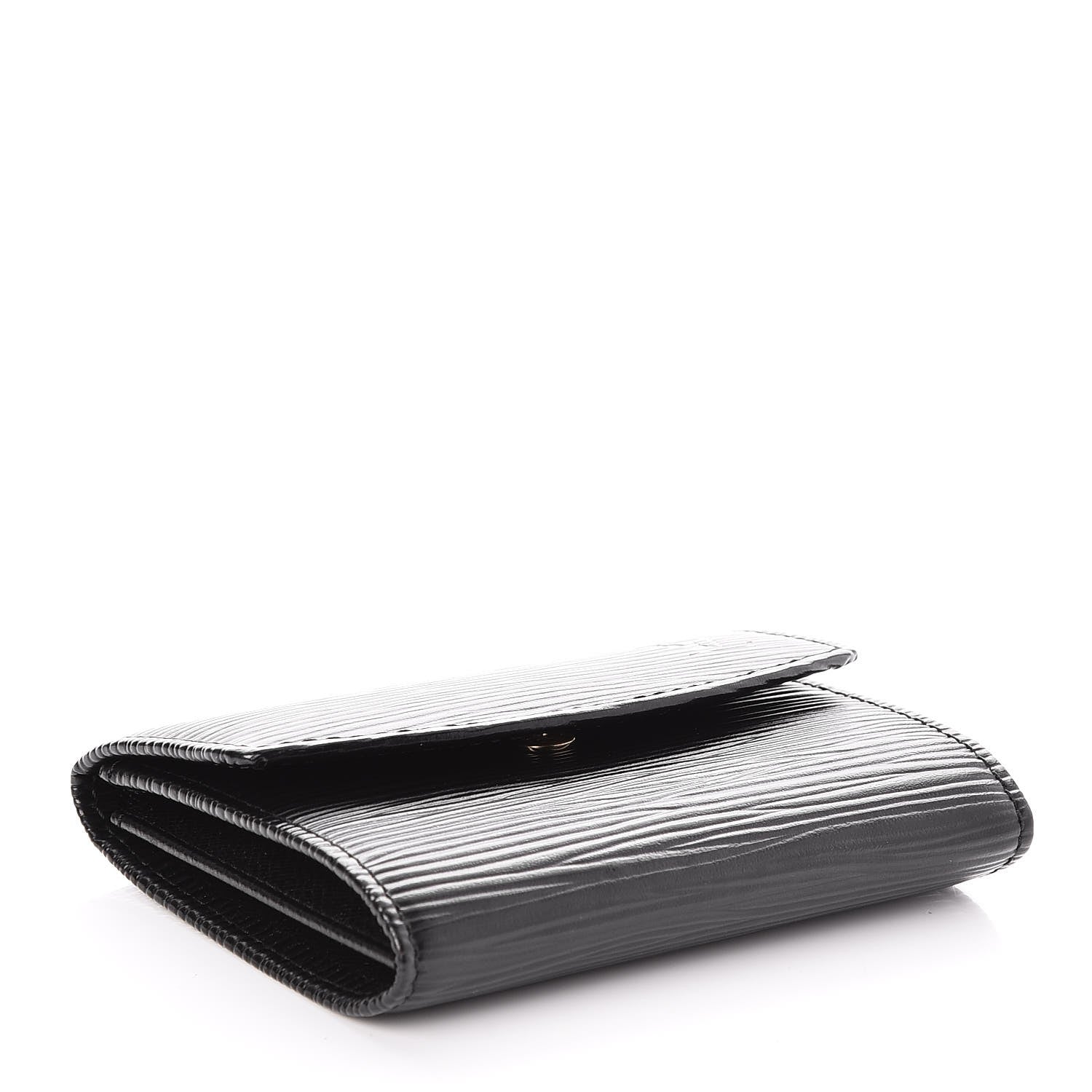 Louis Vuitton Epi Porte-Monnaie Simple Coin Purse Black 4 of 7