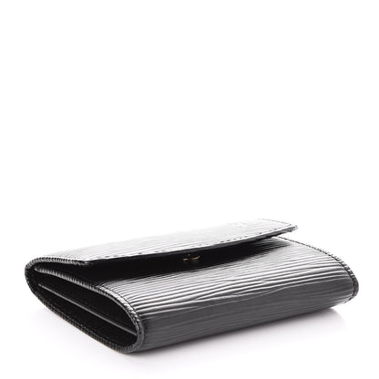 Louis Vuitton Epi Porte-Monnaie Simple Coin Purse Black 4 of 7