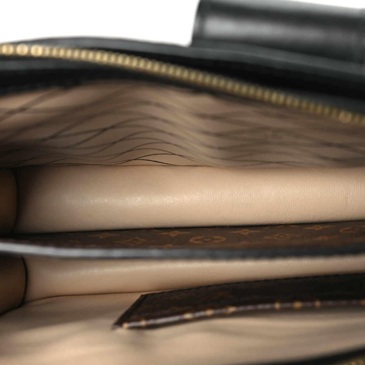 Reverse Monogram Trunk Clutch