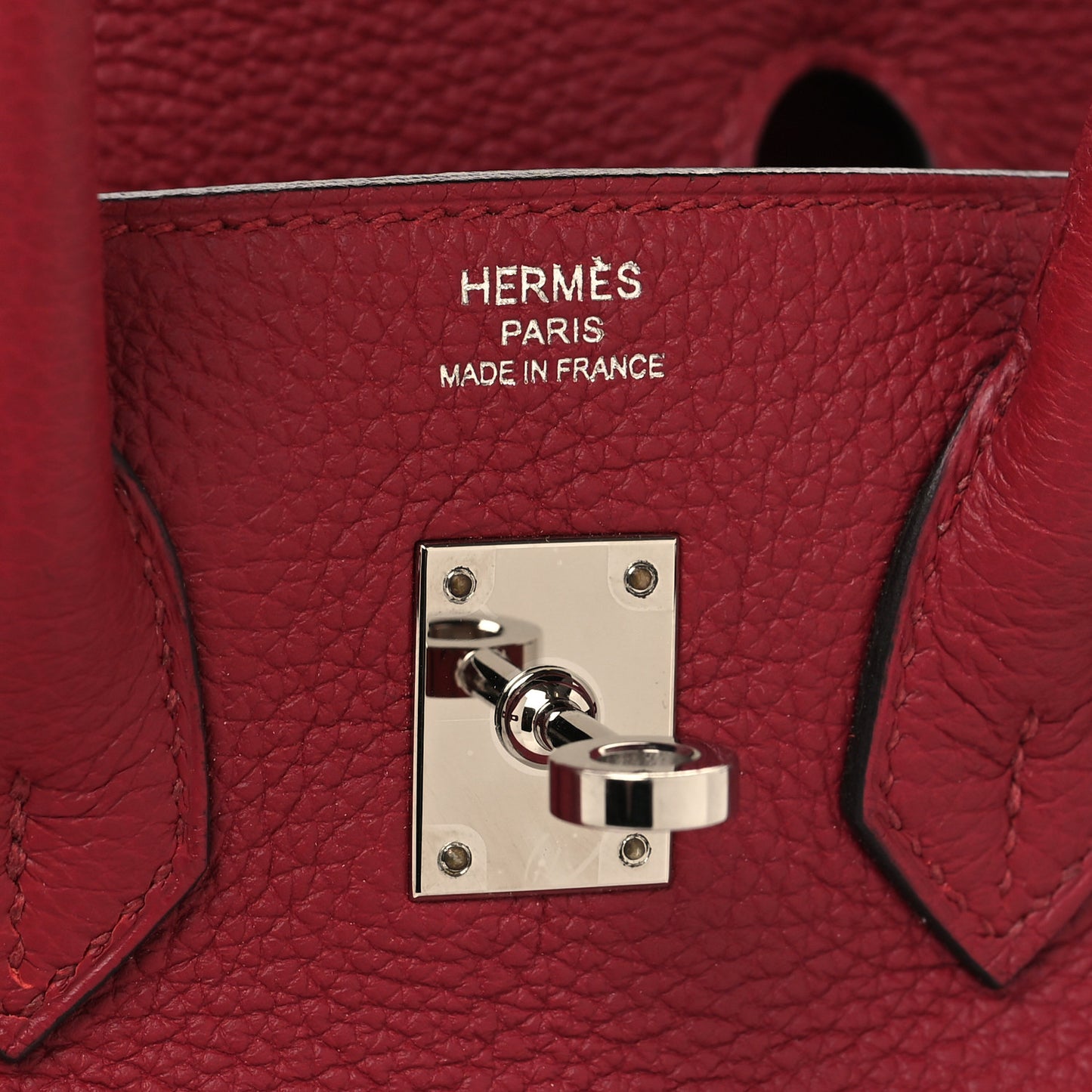 Togo Birkin 25 Rouge Grenat