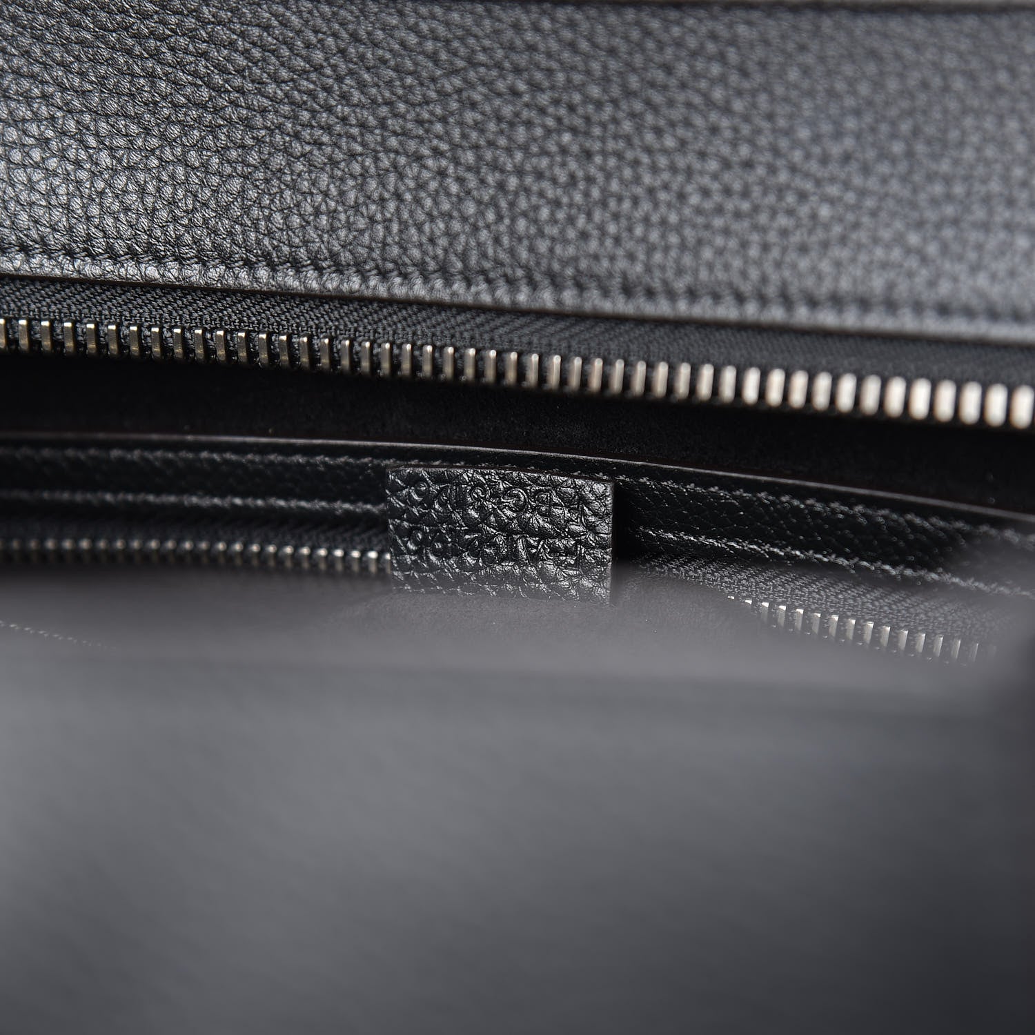 Celine Drummed Calfskin Mini Luggage Black 7 of 13