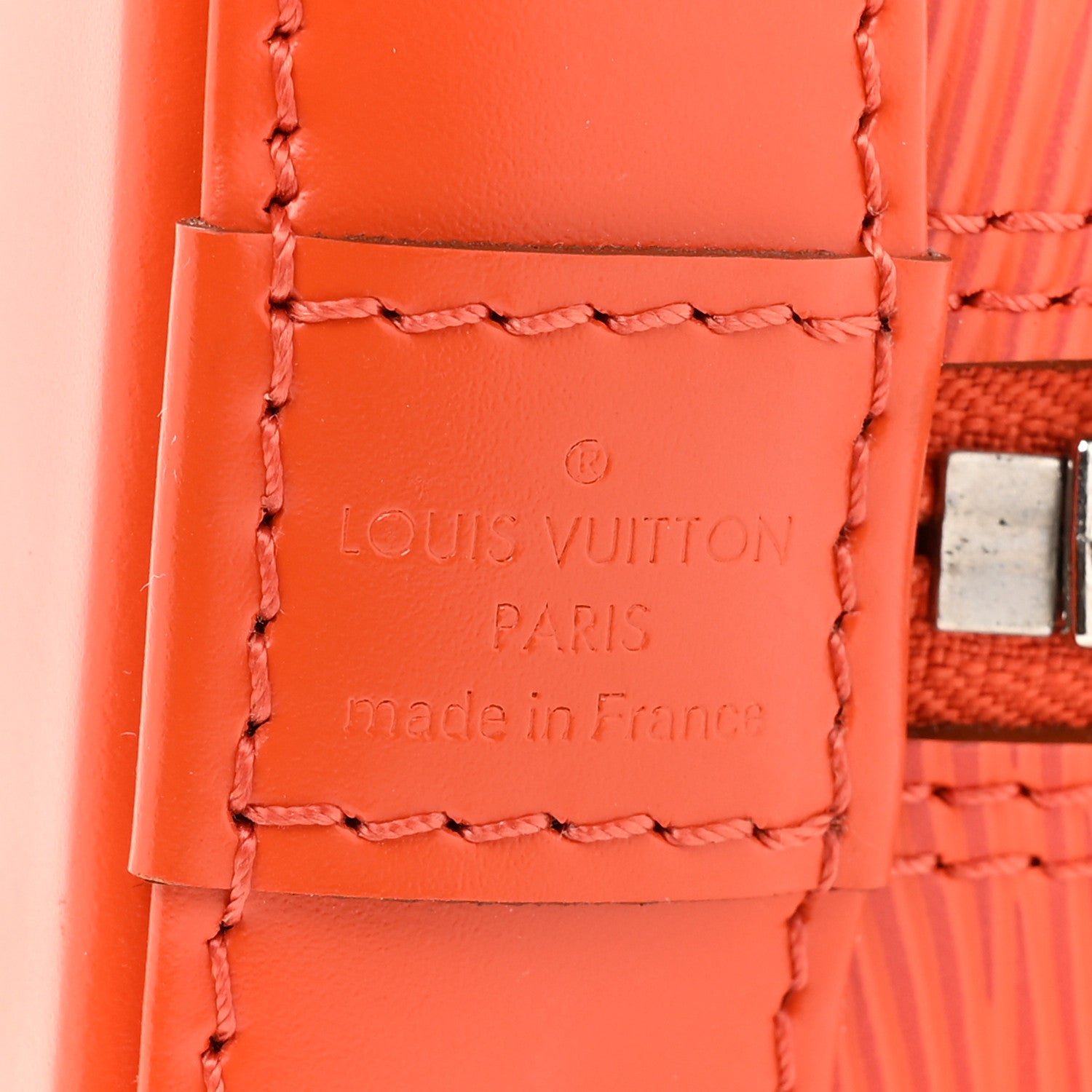 Louis Vuitton Epi Alma BB Piment 6 of 11