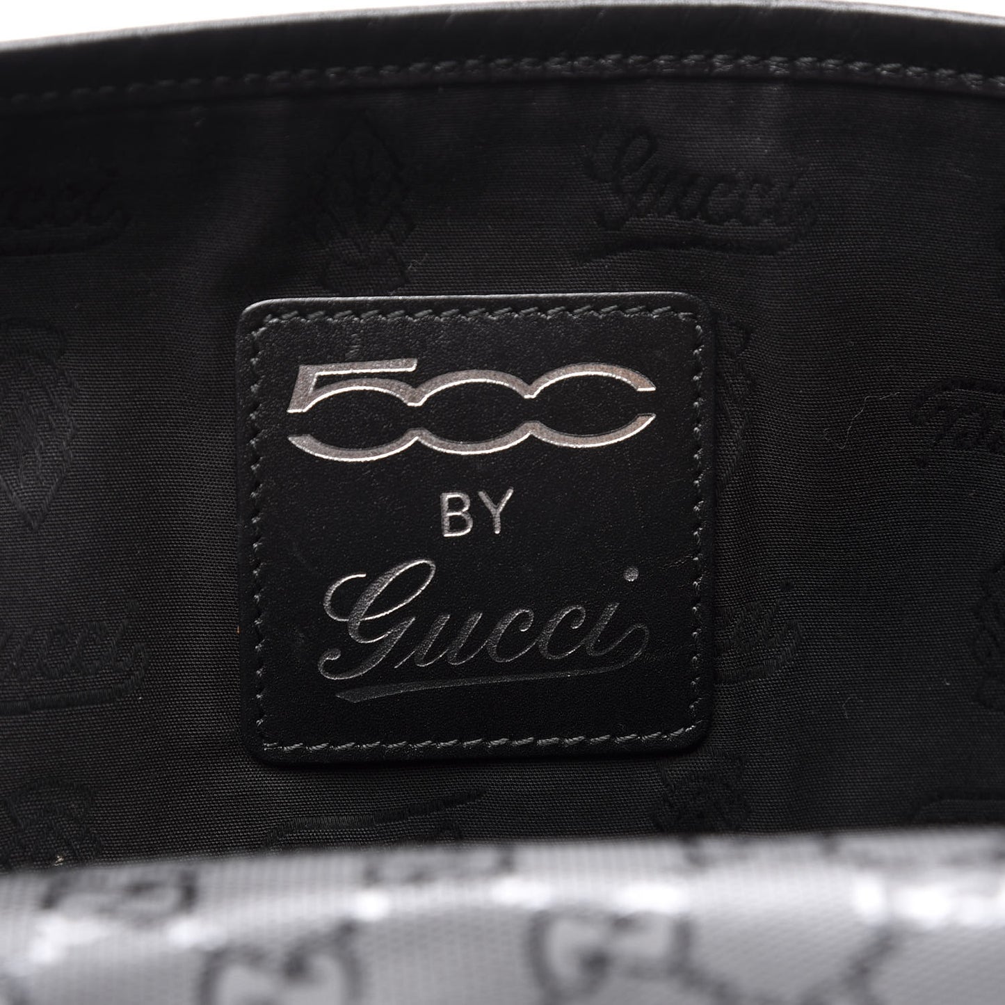 Imprime Monogram Medium Web 500 by Gucci Double Buckle Flap Messenger Bag Black