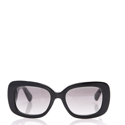Prada Acetate Baroque Sunglasses SPR 27O Black 3 of 9