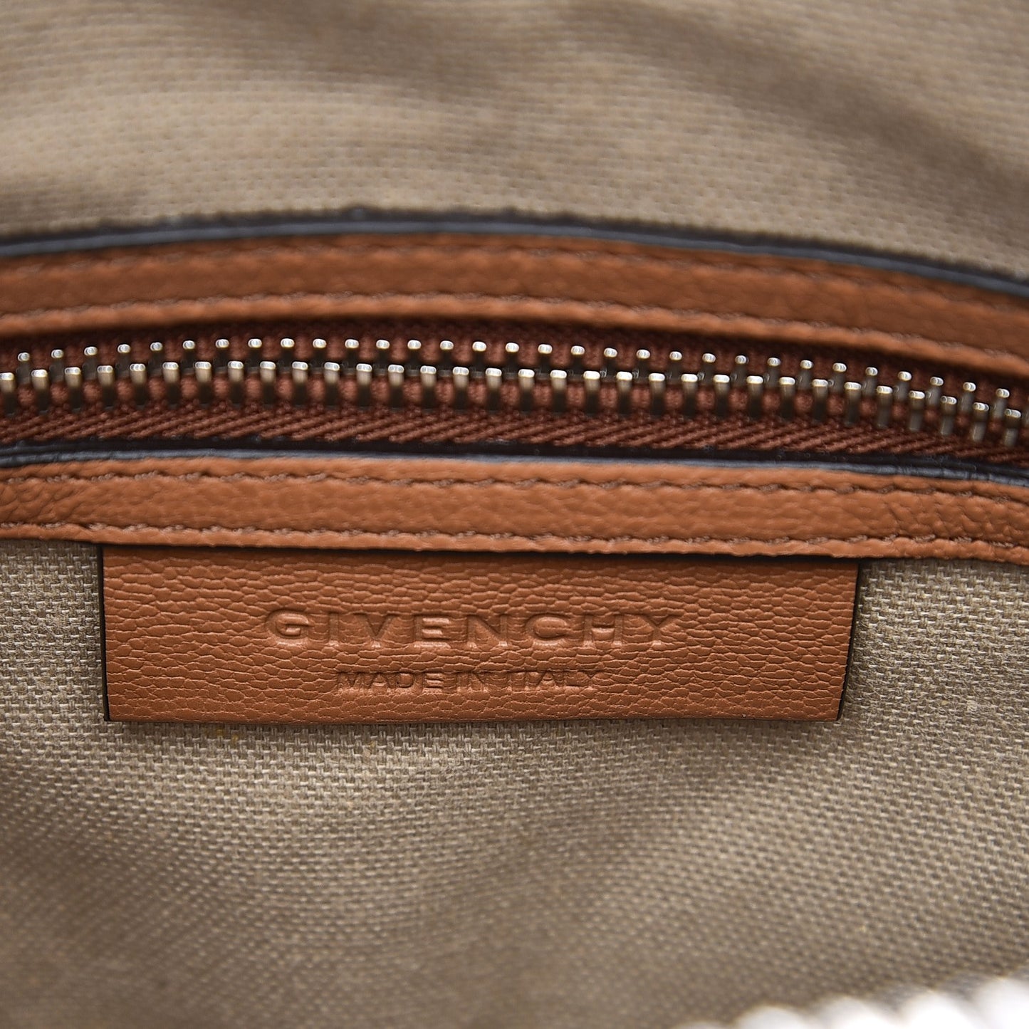 Sugar Goatskin Mini Antigona Caramel