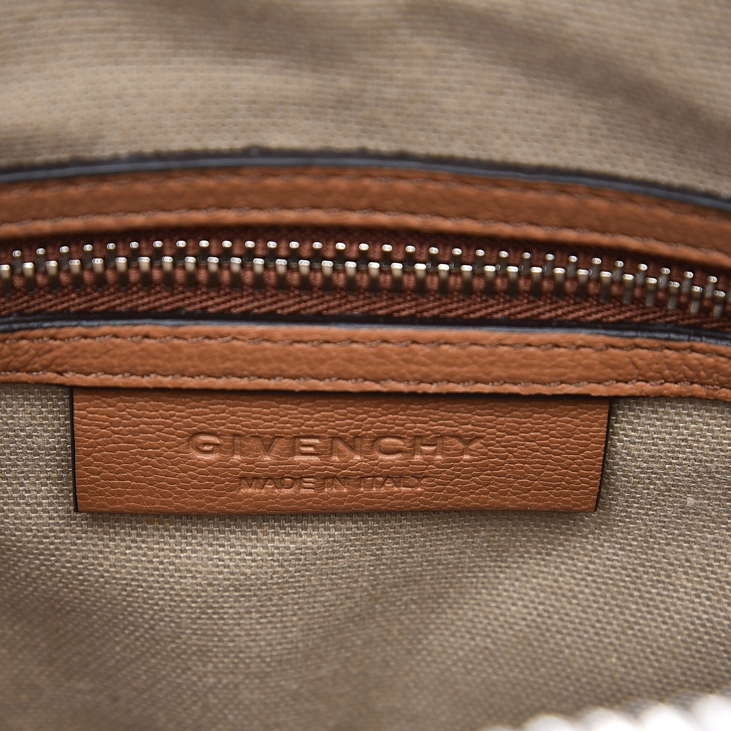 Givenchy Sugar Goatskin Mini Antigona Caramel 6 of 7
