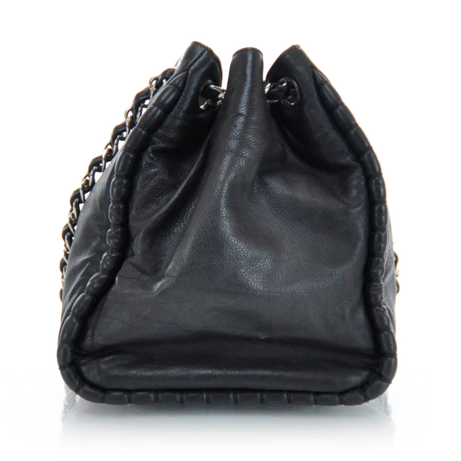 Chanel Calfskin On the Bund Tote Black 4 of 8