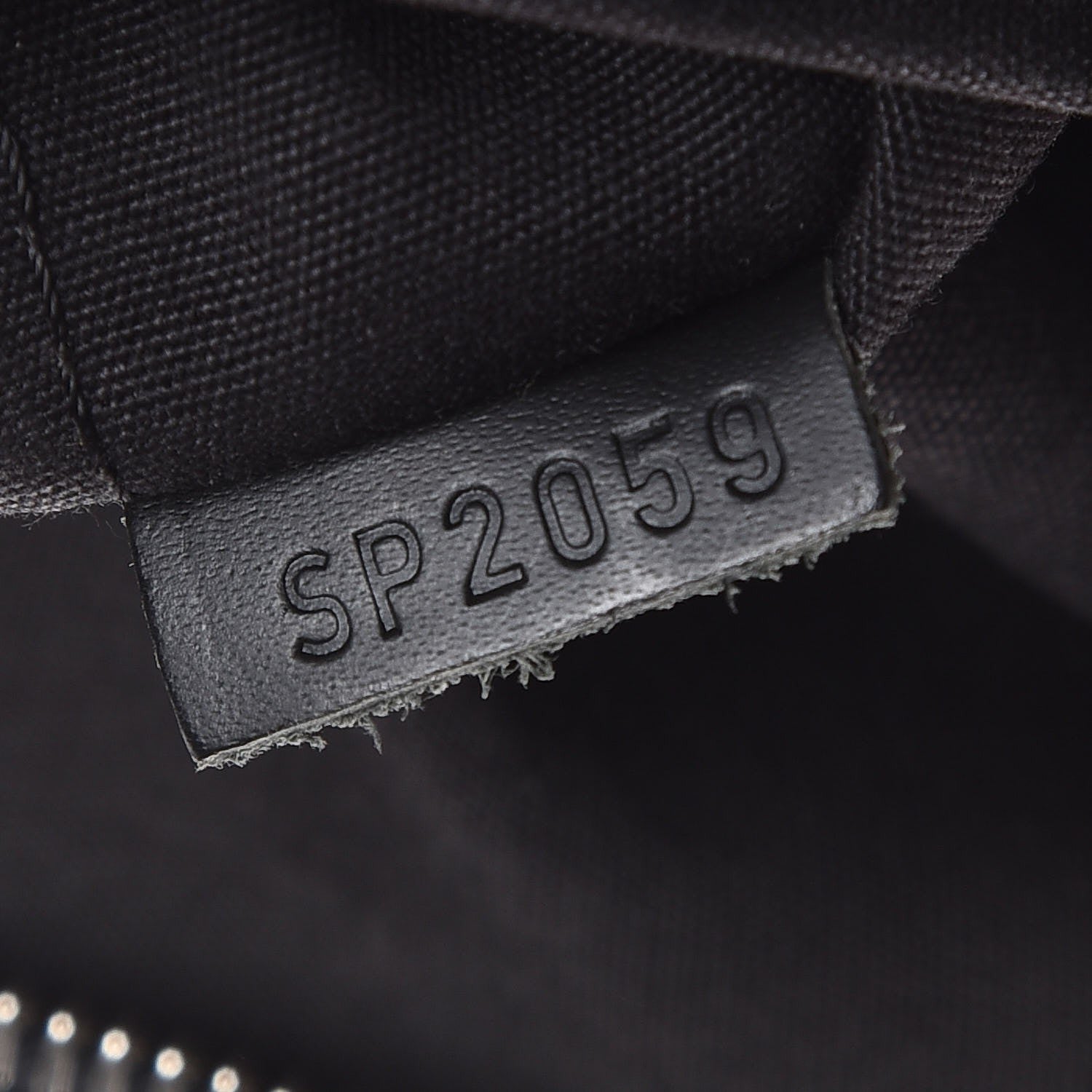 Louis Vuitton Epi Speedy 30 Black 7 of 10