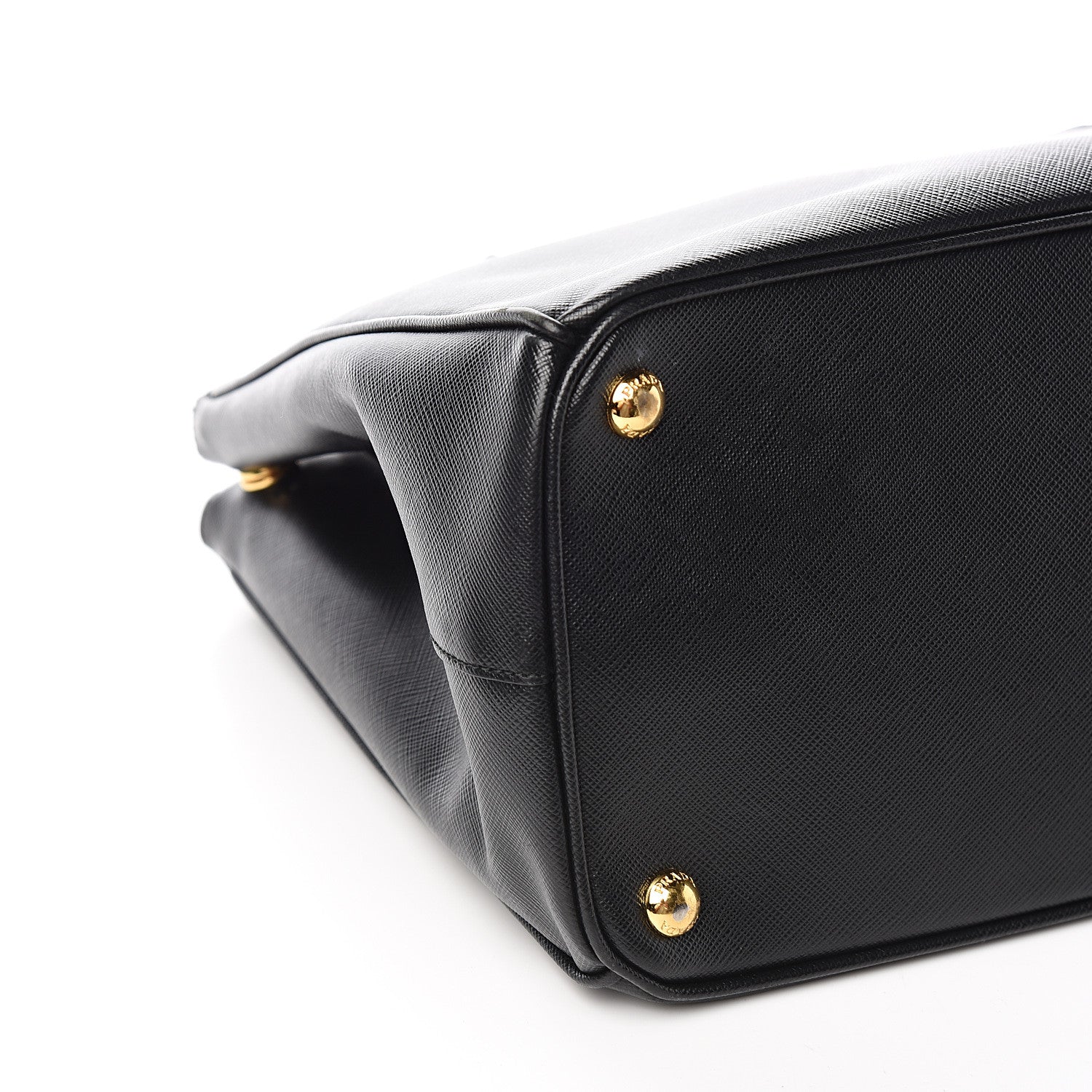 Prada Saffiano Medium Galleria Double Zip Tote Black 6 of 9