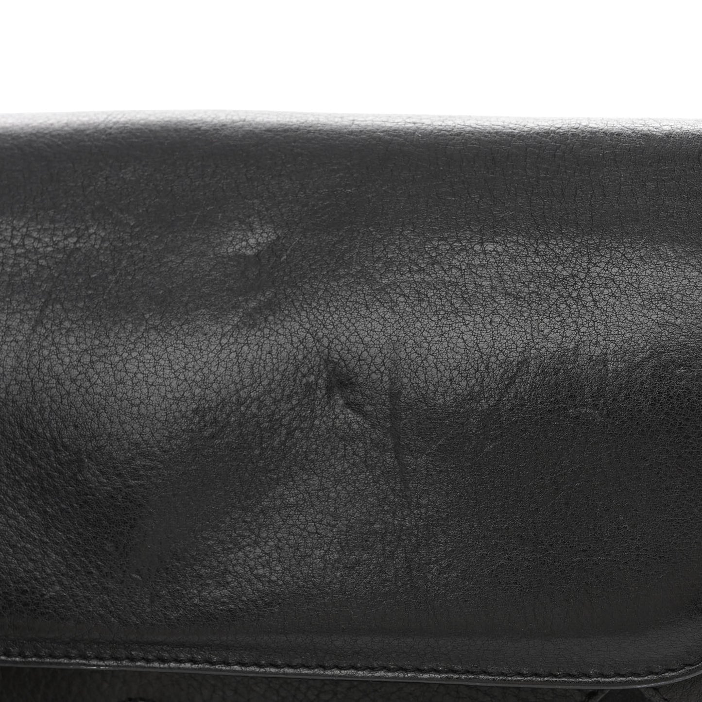 Calfskin PS11 Classic Shoulder Bag Black