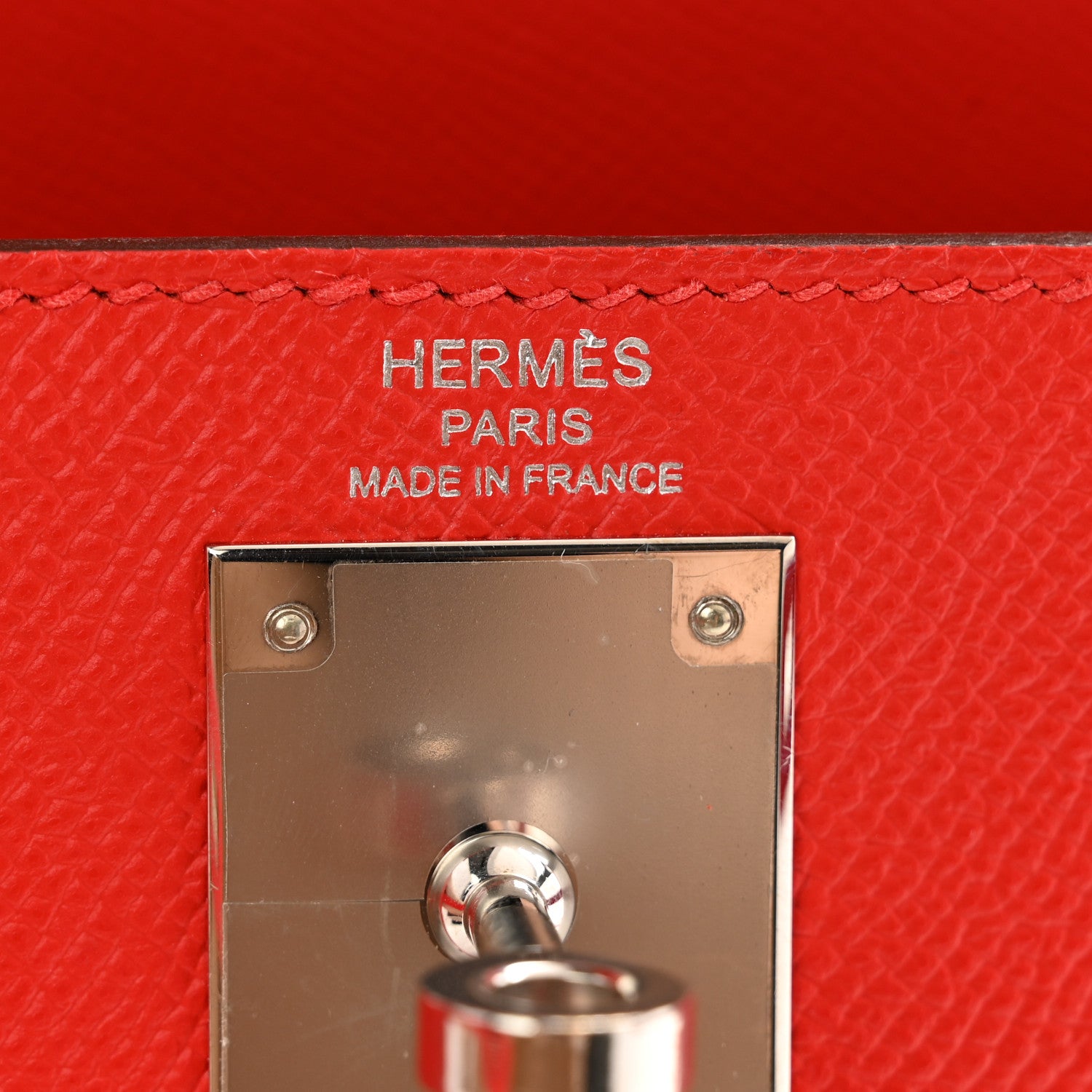 Hermes Epsom Kelly Sellier 28 Rouge de Coeur 6 of 15