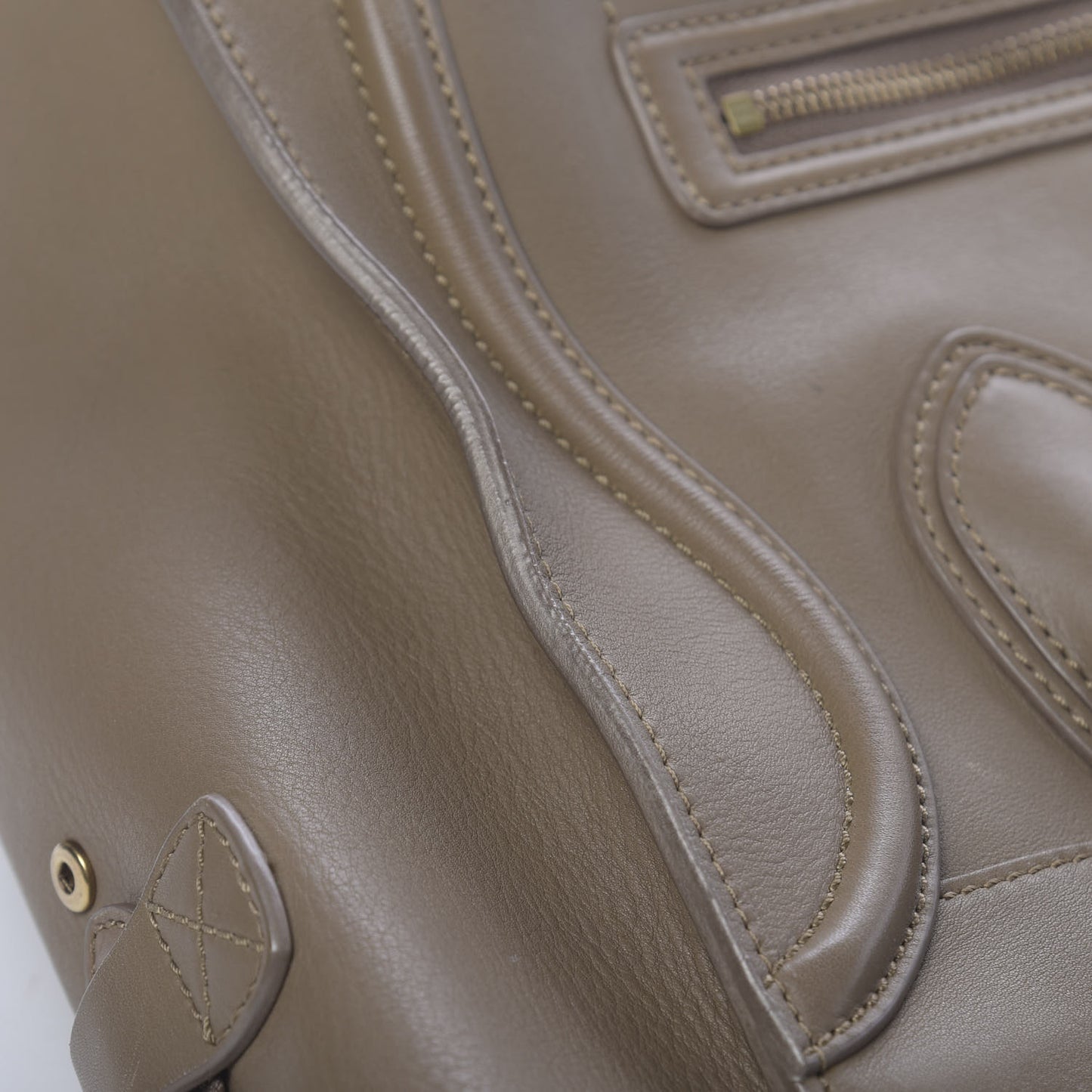 Smooth Calfskin Mini Luggage Souris