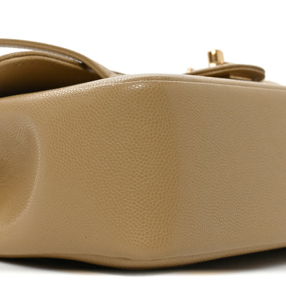 Chanel Shiny Caviar Preppy Coco Small Flap Beige 9 of 11